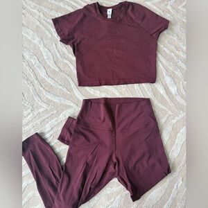 lululemon work out set